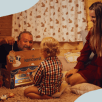 Patrik Hezucký s rodinou a Pohádkové balení Kendamil
