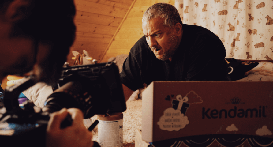 Patrik Hezucký a Pohádkové balení Kendamil