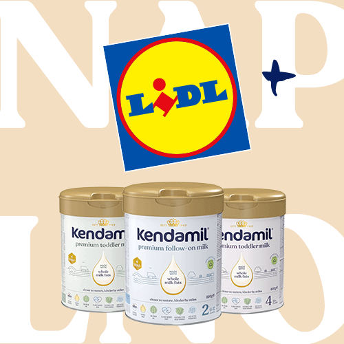 Příprava mléka Kendamil