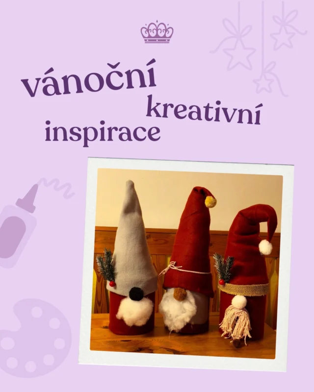 Kdo říká, že plechovky od mlíčka musí skončit v koši? ✨ Jedna z našich šikovných maminek z nich vyrobila tyhle kouzelné vánoční skřítky! 🎄🧙‍♂️❤️

Jak by se takový vánoční skřítek z Kendamil plechovky asi jmenoval? Napište nám svoje nápady do komentářů! 🤭💫

A pokud máte doma taky nějaký zajímavý recyklační výtvor z Kendamil plechovek a chtěli byste se o něj podělit, neváhejte nám poslat fotku do zpráv — moc rádi jej nasdílíme! ♻️✨ Třeba bude inspirovat k recyklaci další rodiče. 💜

Za fotky děkejeme @____.k.a.r.o.l.i.n.a.____ 🫶