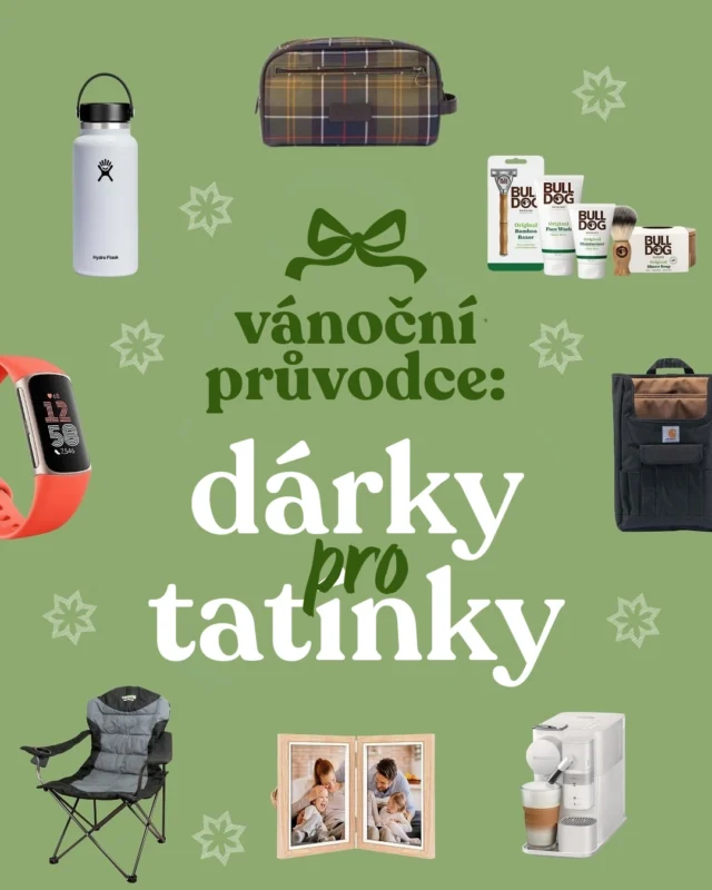 Dárky stejně výjimečné jako tatínek. 🎁✨

Projeď celou galerii a objev ty nejlepší tipy na dárky pro každého tatínka! ➡️