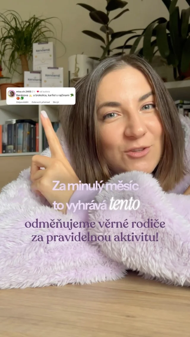 ODMĚŇUJEME VĚRNÉ RODIČE! 🎉 Každý měsíc losujeme jednoho z vás – maminku nebo tatínka, kteří jsou součástí naší Kendarodiny a pravidelně s námi drží krok. 🫶

Stačí lajkovat, komentovat nebo sdílet naše příspěvky. Každá reakce se počítá a může tě posunout blíž k výhře. 💜

Další losování proběhne opět na začátku příštího měsíce přímo tady na našem profilu. ✨

Tentokrát jsme vylosovali @misa.ch.2405! 🥳 Gratulujeme! Ozvěte se nám prosím do zprávy 🙏💌