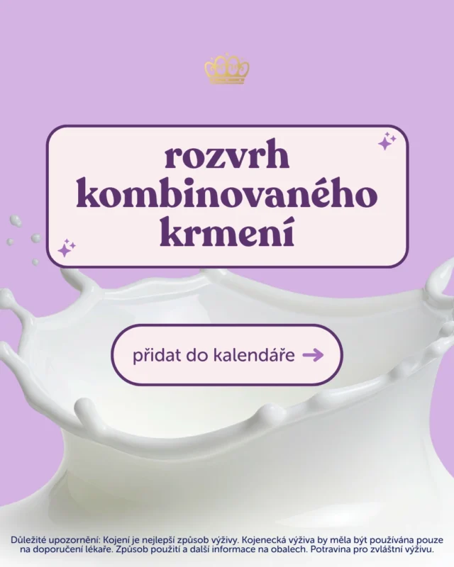 Rozvrh kombinovaného krmení ⏰

Snažíš se sladit kombinované krmení? Připravili jsme pro tebe praktického průvodce, jak může vypadat konzistentní rozvrh kombinovaného krmení pro tvé miminko ☝️

❗Je důležité si uvědomit, že tvorba mateřského mléka funguje na principu nabídky a poptávky. To znamená, že čím méně kojíš, tím méně mléka se může tvořit. Pravidelné kojení nebo odsávání z obou prsů může pomoci udržet tvorbu mléka.

Pamatuj: Tento rozvrh slouží pouze jako orientační vodítko. Každé miminko je jiné, a proto se krmení i denní rutina mohou lišit. Pokud máš jakékoli obavy, obrať se na svého pediatra, který tvé miminko zná a viděl jej.

Více informací a tipů se dočteš také v našem článku. Odkaz hledej v LinkTree v BIU na našem profilu. 🔗

Důležité upozornění: Způsob výživy konzultujte s lékařem.  Zavedení částečného krmení z lahve může snížit schopnost kojit. Rozhodnutí přestat kojit může být nevratné a mít sociální i finanční dopady. Pro zdraví dítěte dodržujte vždy pokyny pro přípravu. Kojení je nejlepší způsob výživy. Kojenecká výživa by měla být používána pouze na doporučení lékaře. Způsob použití a další informace na obalech. Potravina pro zvláštní výživu.