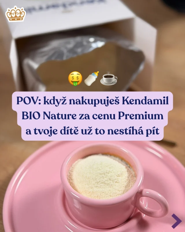 Která situace tě nejvíc vystihuje? A), B) nebo C)? 🤭

Kendamil BIO (600 g) je stále za cenu Kendamil Premium (600 g). 🤩 Koupíš ho na našem oficiálním e-shopu @healthfactory_cz nebo v kamenných prodejnách a e-shopu sítě @rossmann_cz, ale i u dalších partnerů. 🛒
