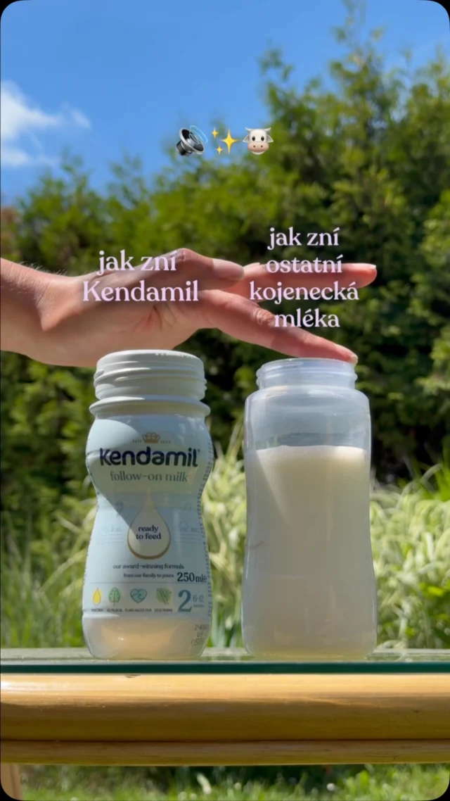 Vždy z poctivého plnotučného mléka. 🐄💜

🤱 Důležité upozornění: Kojení je pro miminko tím nejlepším začátkem. Kojenecká výživa by měla být používána pouze na doporučení lékaře. Způsob použití a další informace na obalech. Potravina pro zvláštní výživu.
