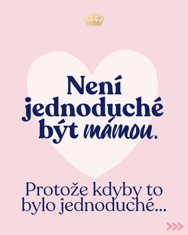 Jsi kuchařka, logistička, psycholožka i detektivka na plný úvazek. Být mámou je ta nejkrásnější a zároveň nejnáročnější role na světě – a ty ji zvládáš skvěle, i když máš zrovna pocit, že nic nestíháš. 🫶

Dnes je to o tobě, maminko. 💕

Nezapomeň tento příspěvek poslat taky kamarádce-mamince, která dnes potřebuje slyšet, že v tom není sama a že odvádí skvělou práci! 💌

#DenMatek #materstvi #maminka